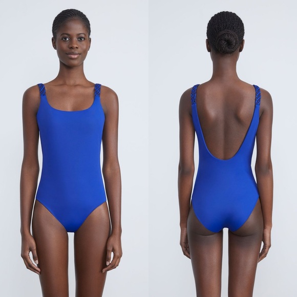 NWOT LaFayette 148SWIM REVERSIBLE ONE-PIECE Size S $498.00
- - Picture 3 of 11